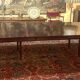 Extensible Louis XVI dining table in period Directoire mahogany.