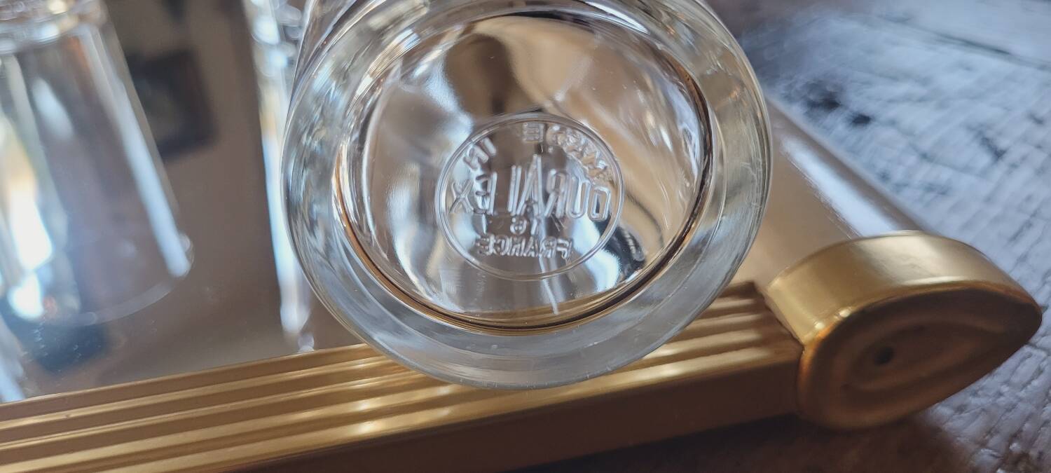 70's glasses set