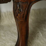 Commode tombeau en noyer style Louis XV, XXème