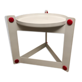 Table d’appoint avec plateau amovible, Luigi Massoni, Guzzini 1970