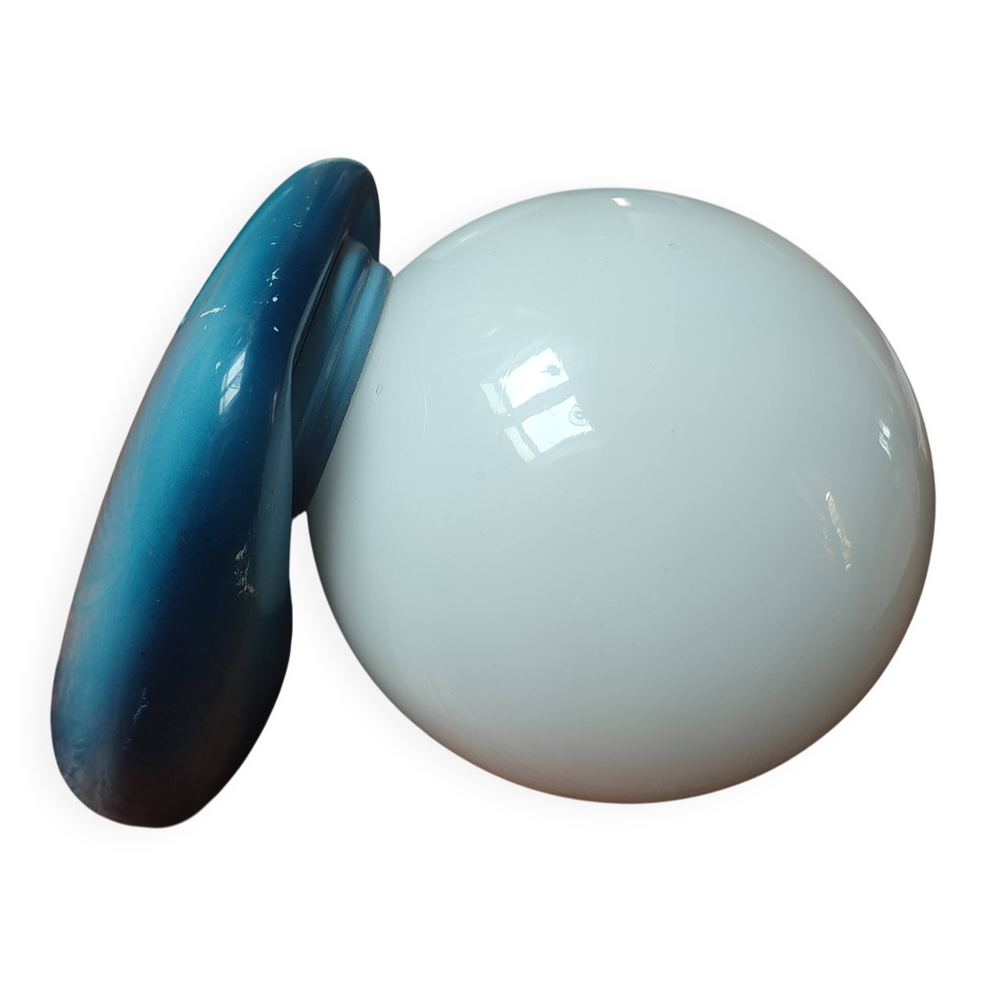 Rare pair of 70s wall lights