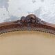 Paire de fauteuils corbeille louis XV en Noyer sculpté