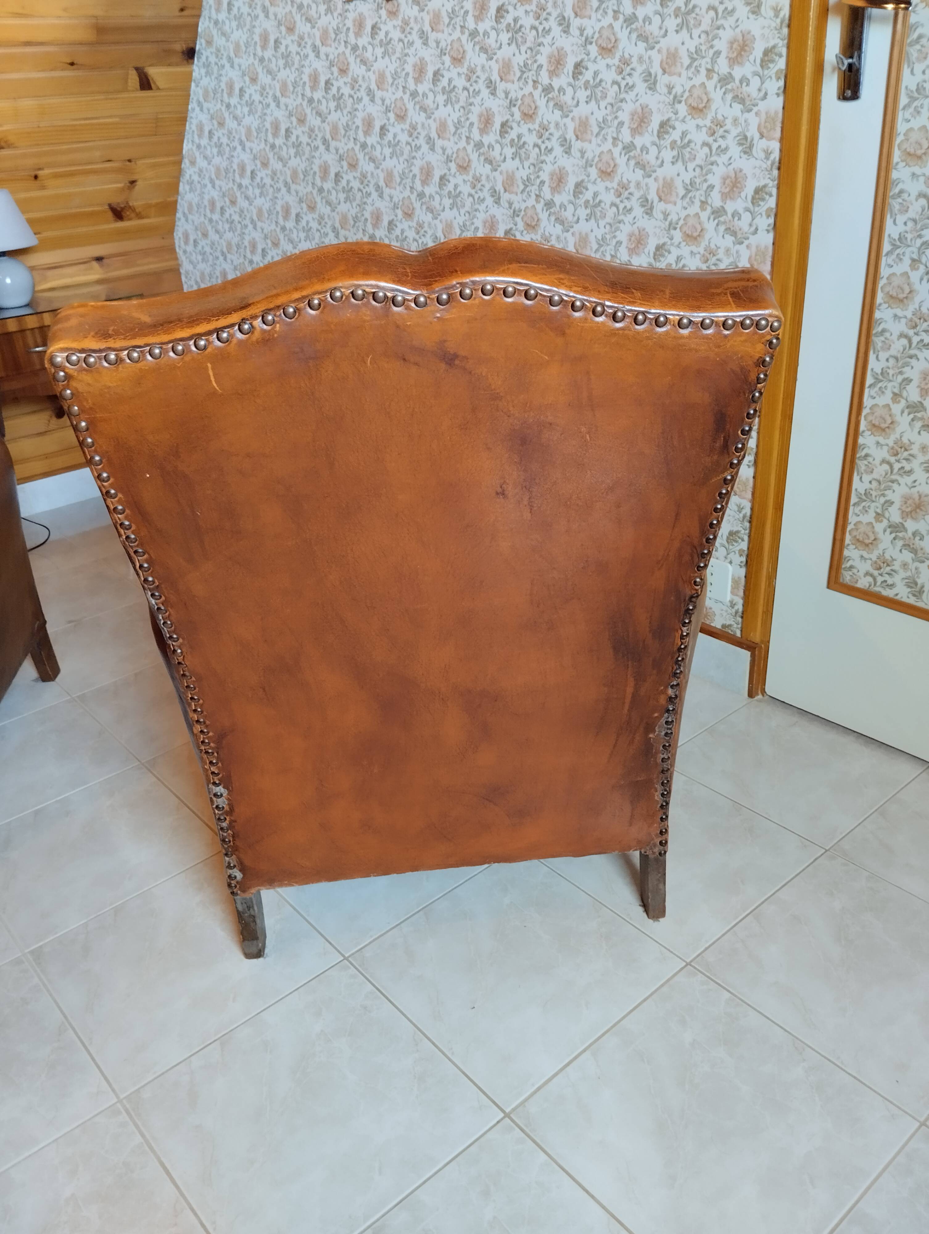 Pair of club chairs