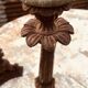 Lot de deux chandelier de table vintage