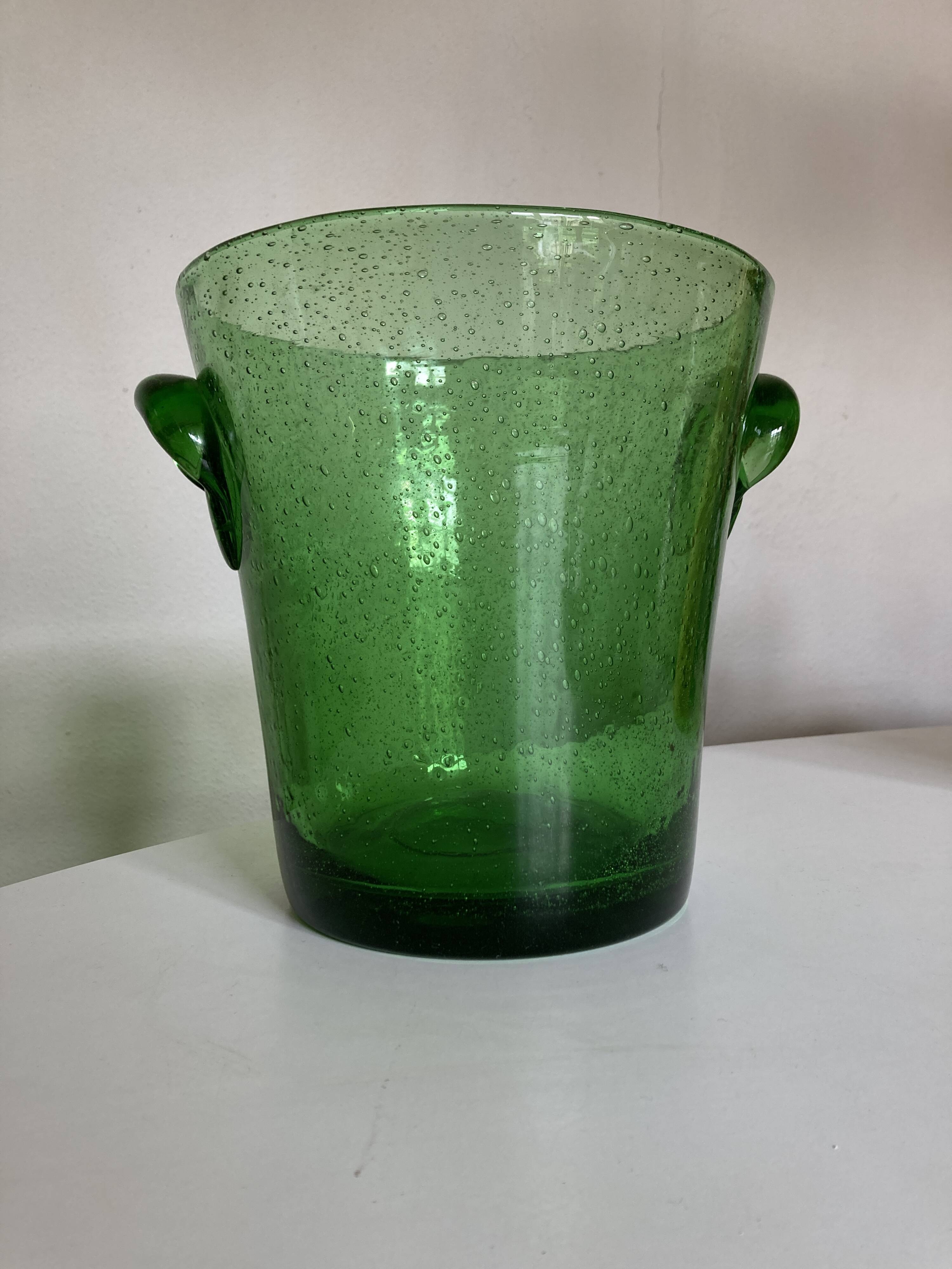 Biot champagne bucket XXXL, 1960 signed
