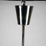 Mid-Century pendant in Murano glass elements and chrome. Italy 1960s