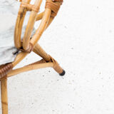 Rattan side chair, Dutch design, 1950’s