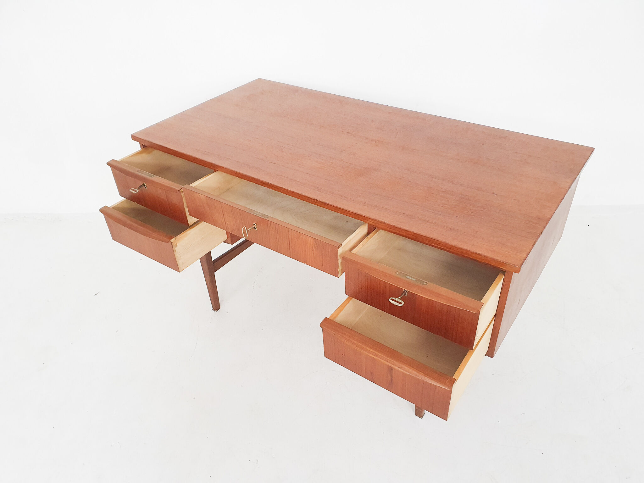 Scandinavian modern teak desk 1960's