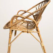 Basket chair in rattan