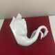 Large flowerpot couple of swans
