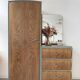 Asymmetrical Art Deco wardrobe
