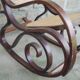 Wooden rocking chair and canning