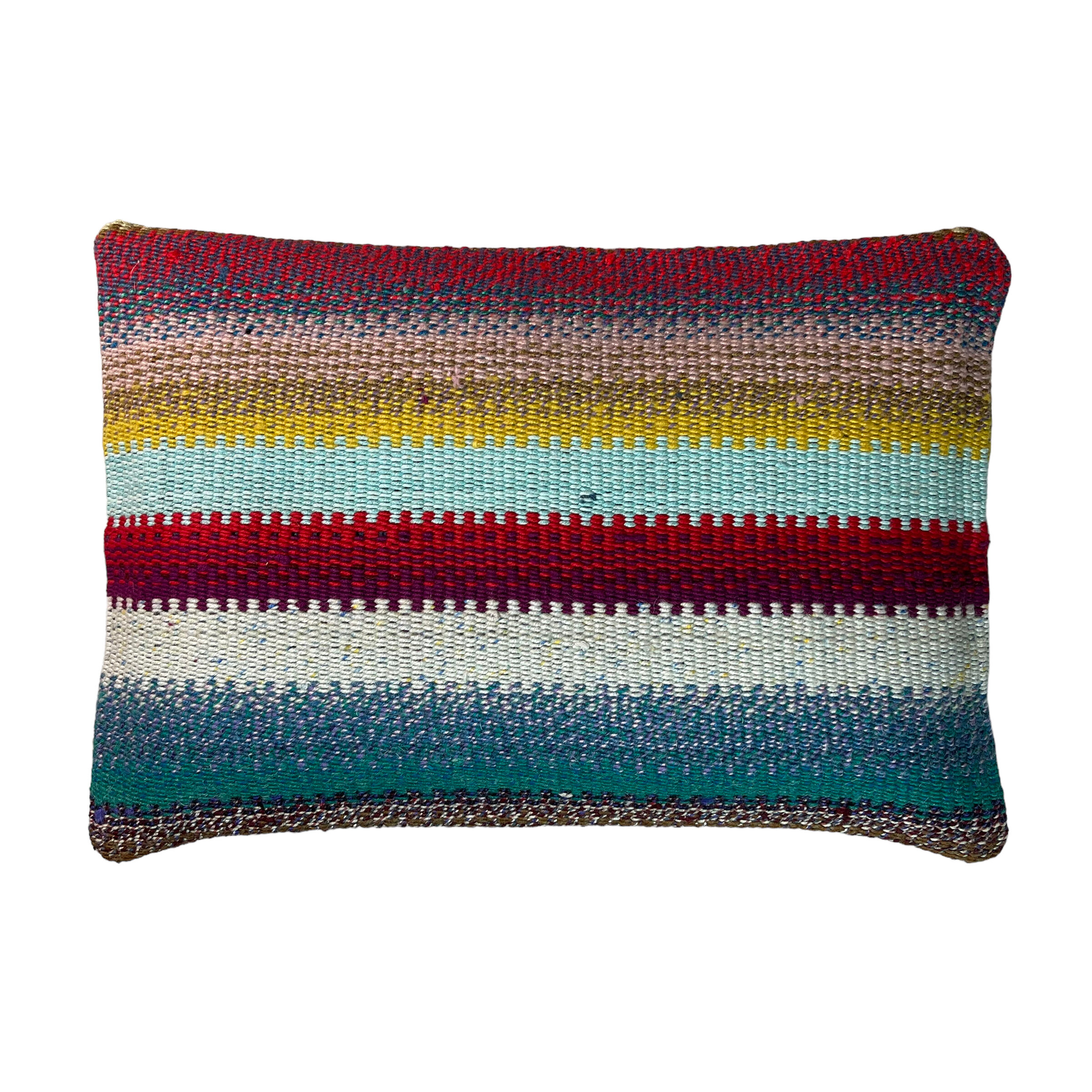 Vintage turkish handmade cushion cover , 30 x 50 cm