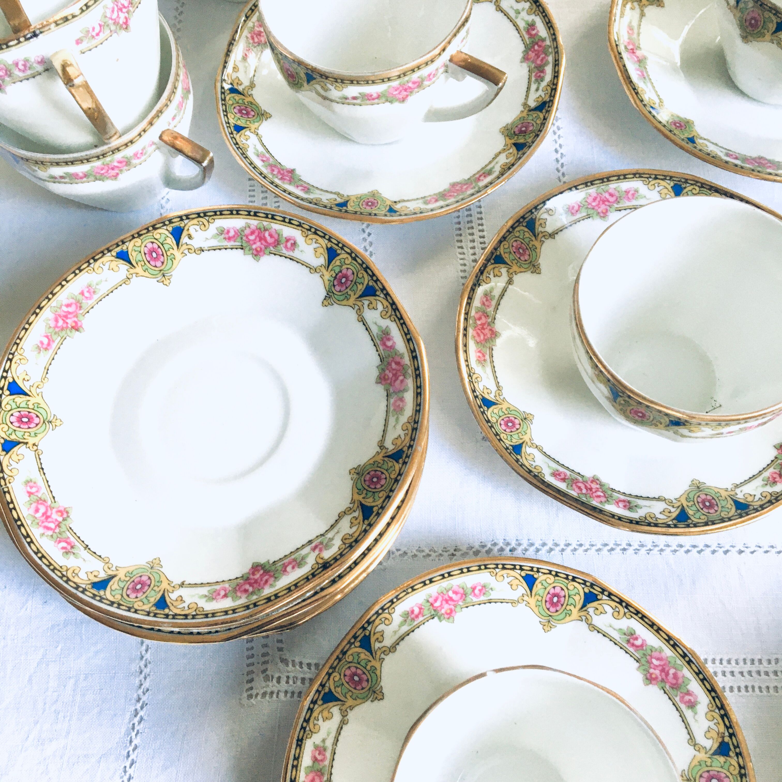 Porcelain coffee service