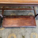 Mahogany billiard bench and canning