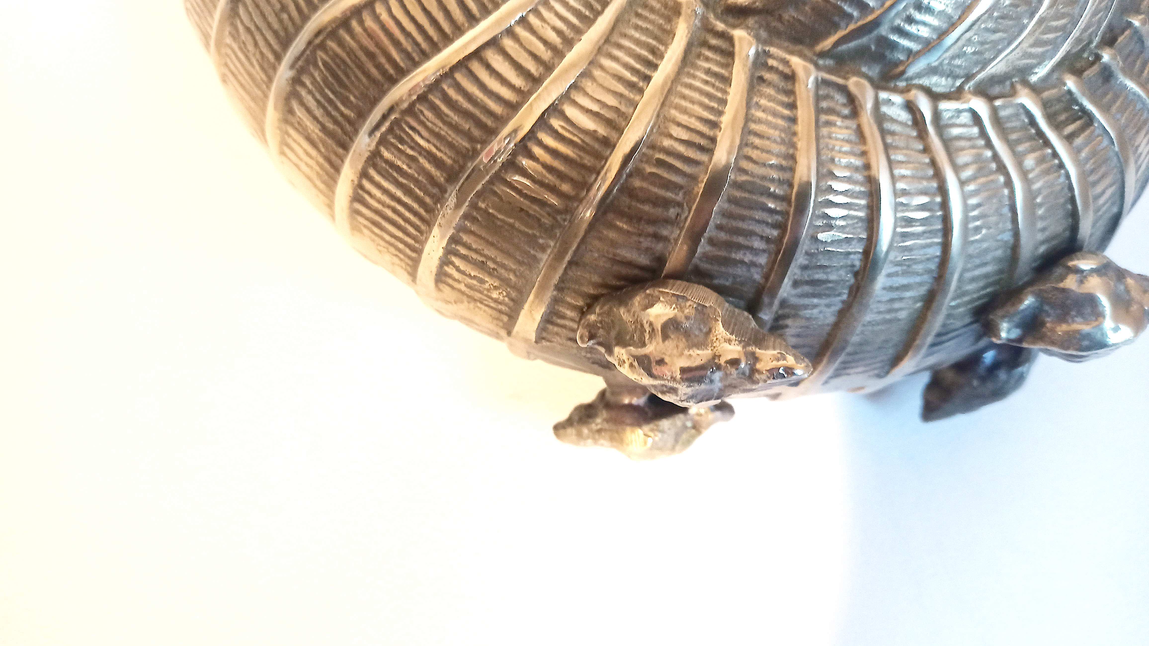 Champagne bucket shell shape Nautilus Giovanni Patrini brass Width 23.3 cm