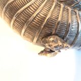 Champagne bucket shell shape Nautilus Giovanni Patrini brass Width 23.3 cm