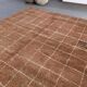 Handmade wool Berber rug 2.5 x 1.5 m