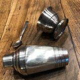 Coffret tasse et poudreuse vintage