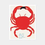 David Shrigley, Tu as été battu par un crabe, 2021
