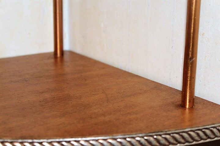 Etagère d’angle 50s unique