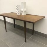 1960's rectangular mid-century teak coffee table