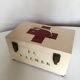 Sports pharmacy box, wooden crate 60s