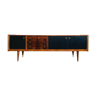 Vintage walnut sideboard 1960