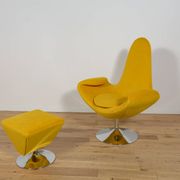 Lounge chair with footrest, MayFame, Denmark, 2000s
