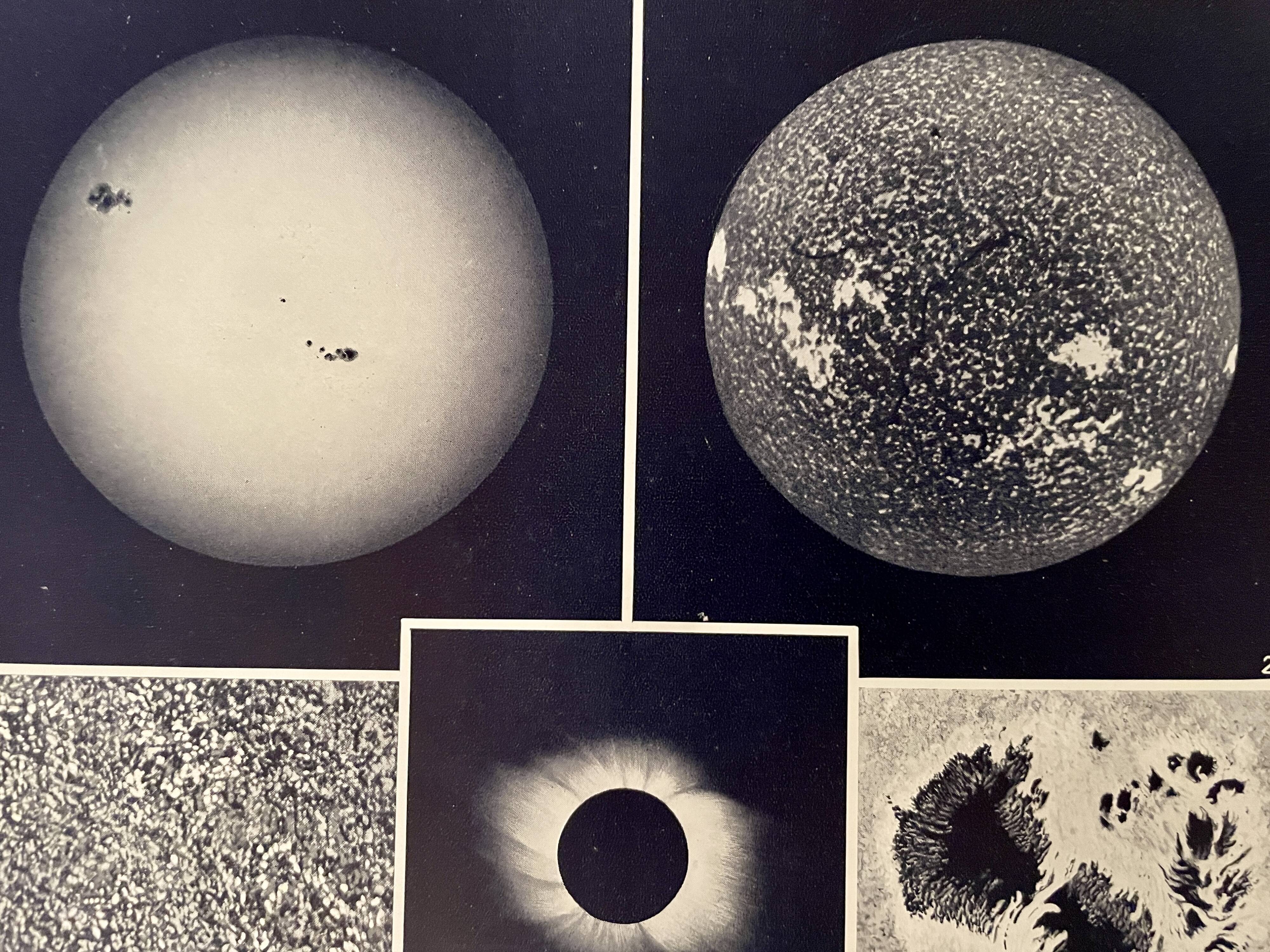 Photographic plate of the sun - 1930