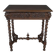 Small walnut desk, Henri II style – late 19th century
