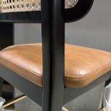 High Black Stools Red Edition