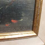 Still life painting signed and framed