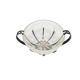 Art Deco sugar bowl from Hefra, Poland, 1970s