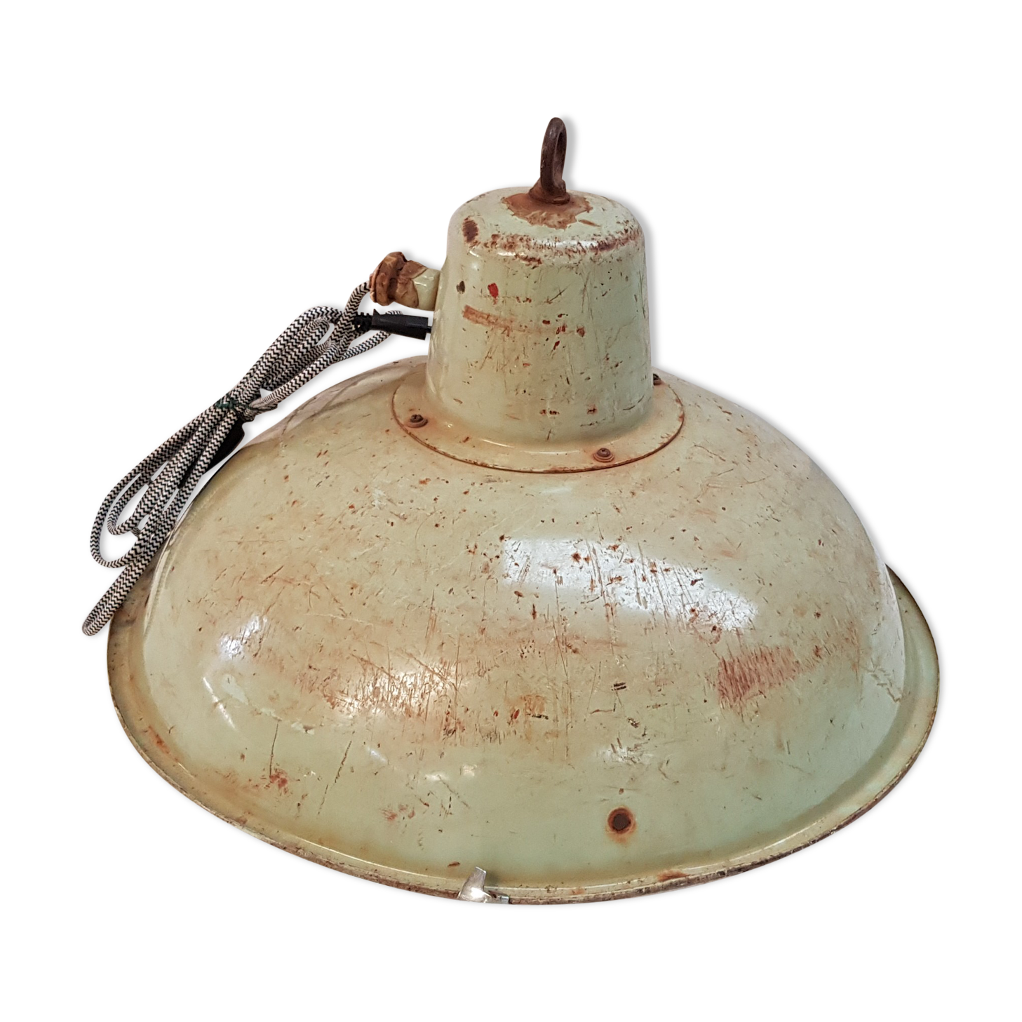 Old industrial lamp