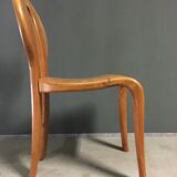 1980's wooden dining chairs.