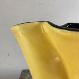 Elchinger corolla vase Yellow and black