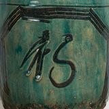 Ancient Chinese vase with octagonal frame (circa 1820) #18