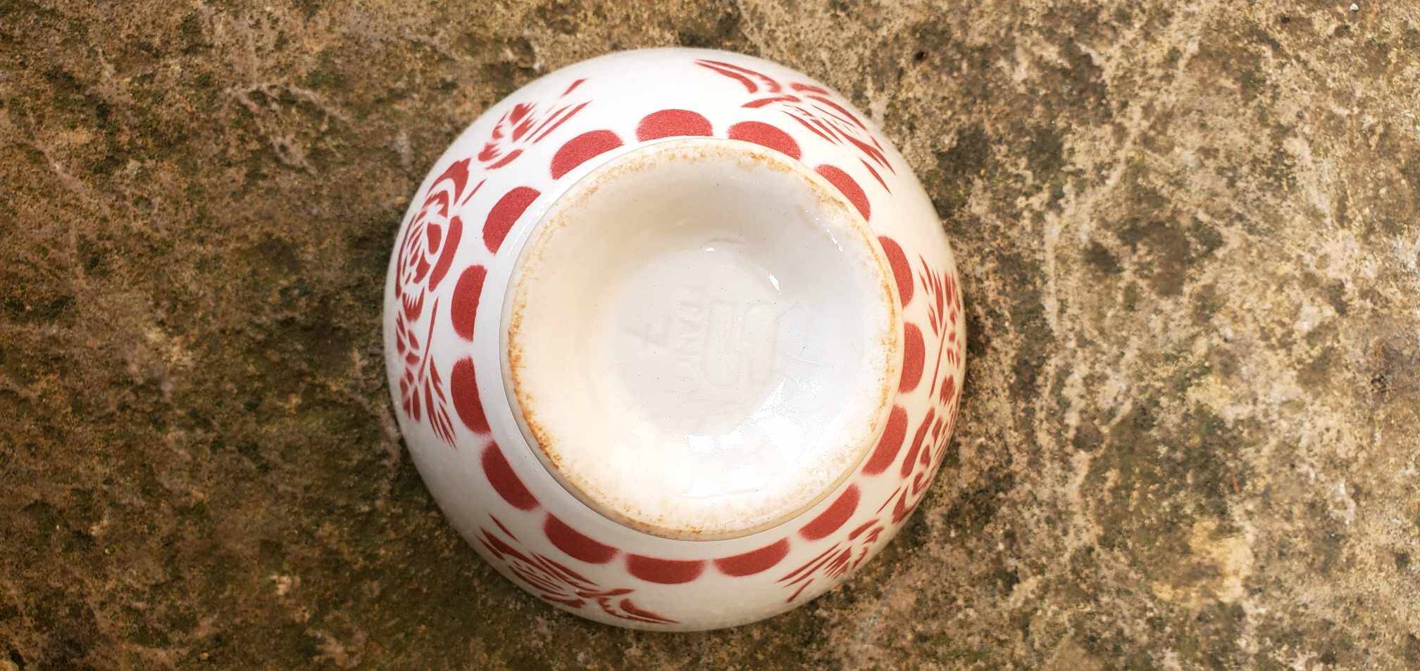 Set of 2 Sarreguemines bowls model 7