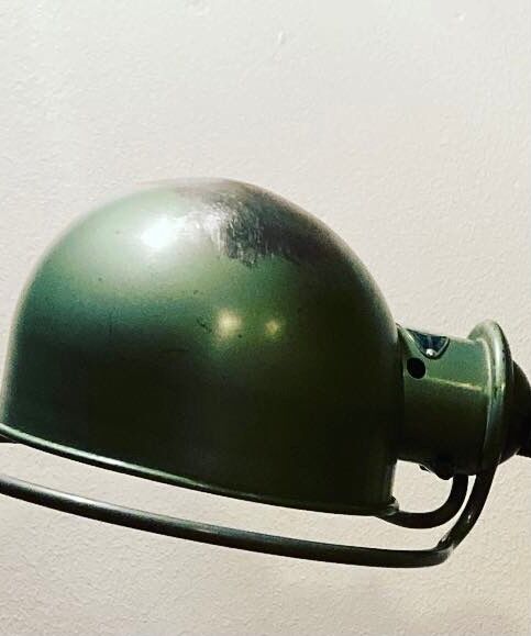 Jielde lamp 2 arms with vice