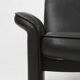 Exceptional De Sede DS50 lounge chair in black leather, Switzerland ca. 1980