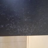 Composite marble effect console