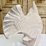 Cracked ceramic fish Art Deco Le Jan
