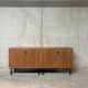 Enfilade moderniste deux buffets teck Antoine Philippon et Jacqueline Lecoq