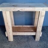 Established 100cm natural solid wood