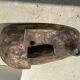 Large Timor mask in patinated wood H:50cm (1)