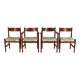Hans Wegner dining chairs x4. Carl Hansen, Denmark. 1962