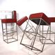Ensemble de 6 tabourets de bar De Sede DS 218/55 par Paolo Piva, 2000