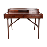 Danish desk in rosewood, model 56, Arne Wahl Iversen/Vinde Mobelfabrik.