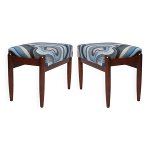 Ensemble de deux tabourets - lin